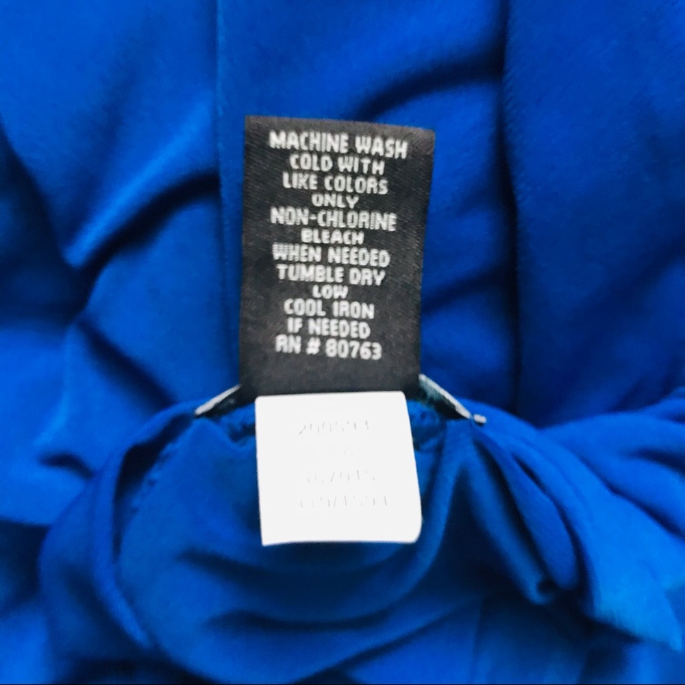 Moda International Blue Top - Picture 4 of 5